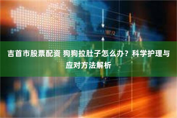 吉首市股票配资 狗狗拉肚子怎么办？科学护理与应对方法解析