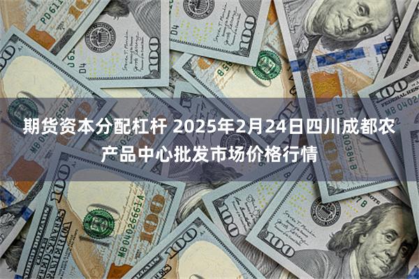 期货资本分配杠杆 2025年2月24日四川成都农产品中心批发市场价格行情